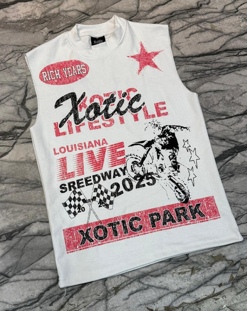 LIFE$TYLE SLEEVELESS-TEES🏁